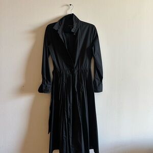 Banana Republic Black Long Sleeve Dress